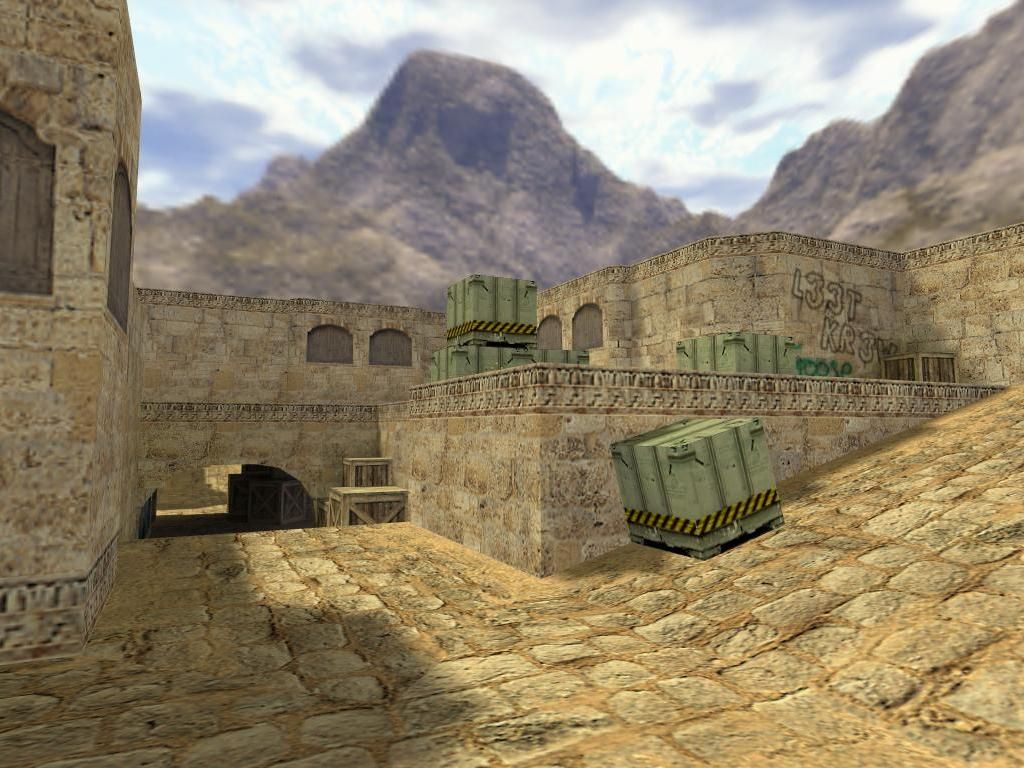 Kartenübersicht von de_dust2